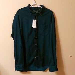 Mens flannel button down